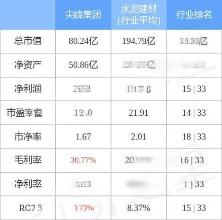 尖峰集团投资分析 - 2023年最新报告